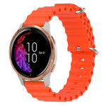 Cinturino in silicone 20mm per Garmin Forerunner 55