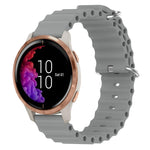 Cinturino in silicone 20mm per Garmin Forerunner 55