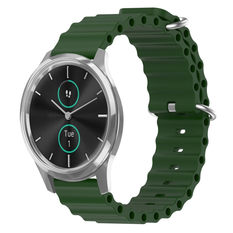 Cinturino in silicone 20mm per Garmin Venu Sq