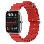 Cinturino in silicone 20mm per Amazfit GTS e GTR 42mm