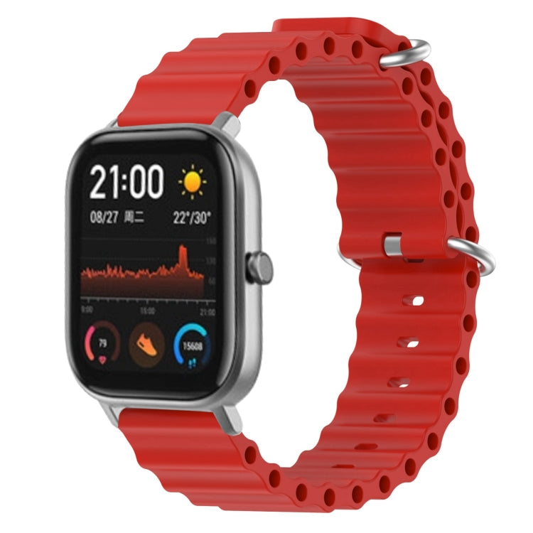 Cinturino in silicone 20mm per Amazfit GTS e GTR 42mm