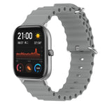 Cinturino in silicone 20mm per Amazfit GTS e GTR 42mm