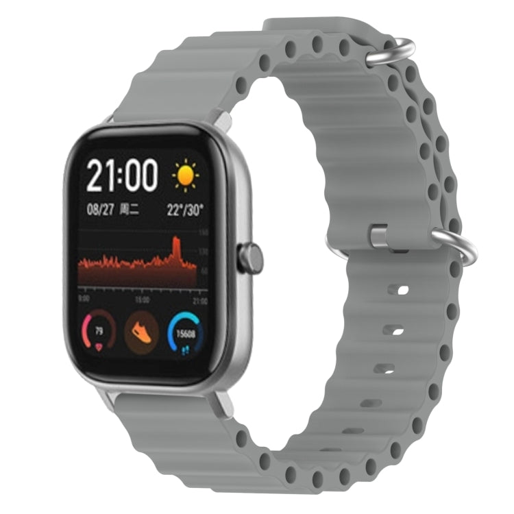 Cinturino in silicone 20mm per Amazfit GTS e GTR 42mm