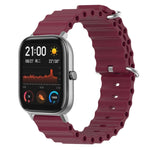 Cinturino in silicone 20mm per Amazfit GTS e GTR 42mm