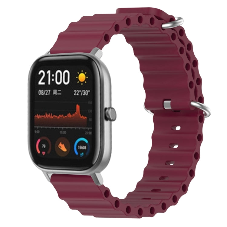 Cinturino in silicone 20mm per Amazfit GTS e GTR 42mm