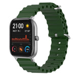 Cinturino in silicone 20mm per Amazfit GTS e GTR 42mm