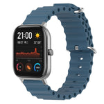 Cinturino in silicone 20mm per Amazfit GTS e GTR 42mm