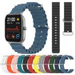 Cinturino in silicone 20mm per Amazfit GTS e GTR 42mm