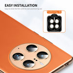 Per Huawei Mate 50 Pro ENKAY 9H Pellicola in vetro temperato per fotocamera posteriore in lega di alluminio, For Huawei Mate 50 Pro