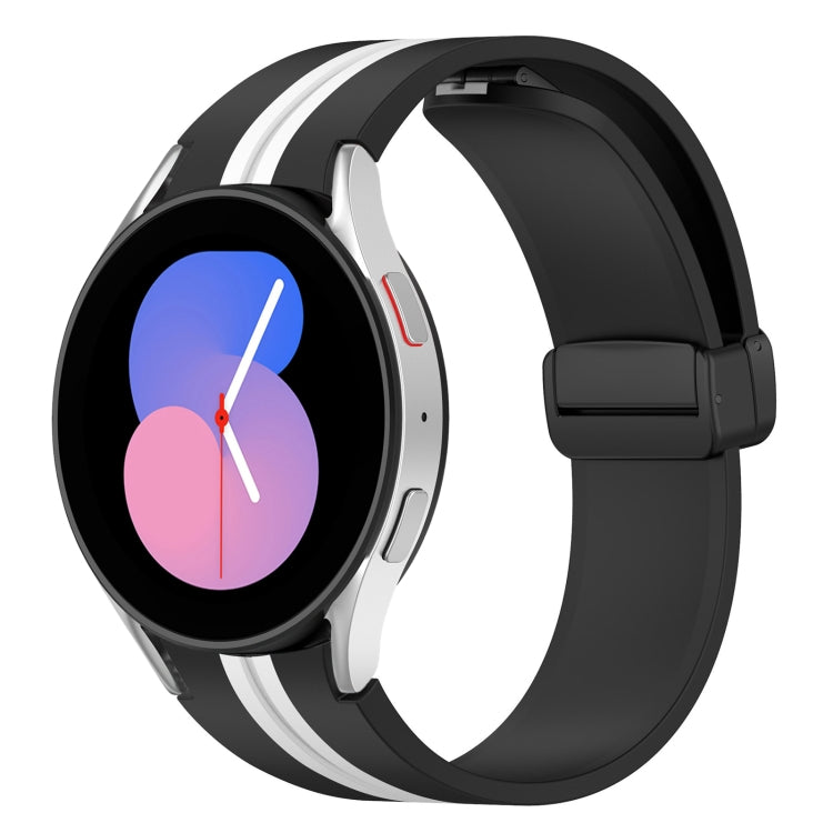 Cinturino in silicone con chiusura magnetica per Galaxy Watch 5 4