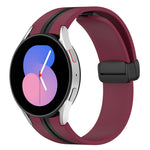 Cinturino in silicone con chiusura magnetica per Galaxy Watch 5 4