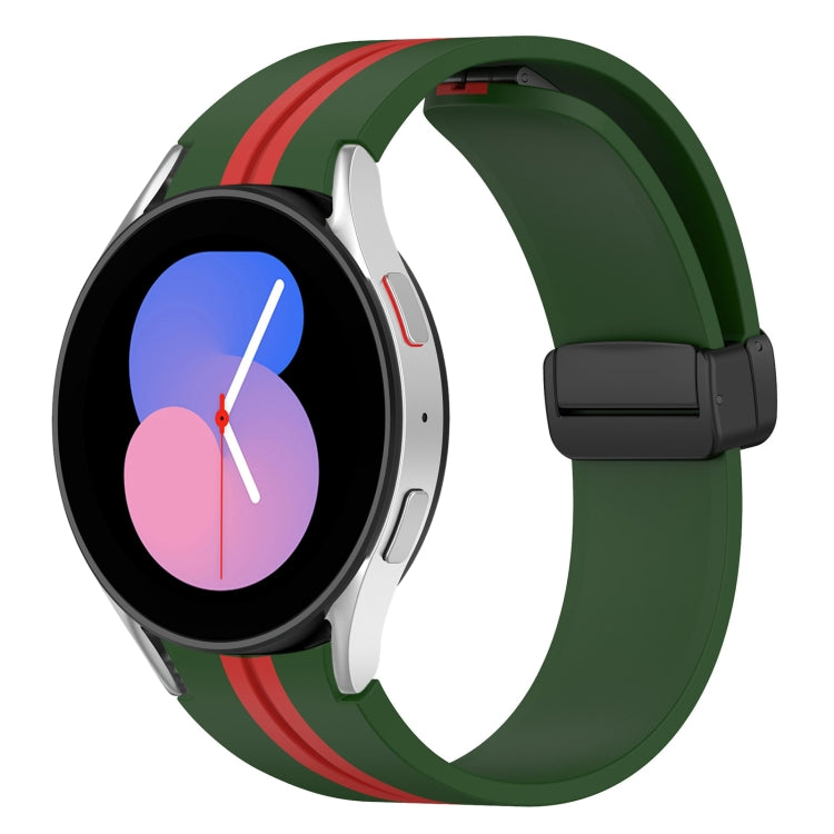 Cinturino in silicone con chiusura magnetica per Galaxy Watch 5 4