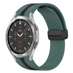 Cinturino in silicone con chiusura magnetica per Galaxy Watch 4