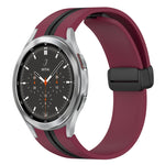 Cinturino in silicone con chiusura magnetica per Galaxy Watch 4