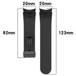 Cinturino in silicone con chiusura magnetica per Galaxy Watch 4