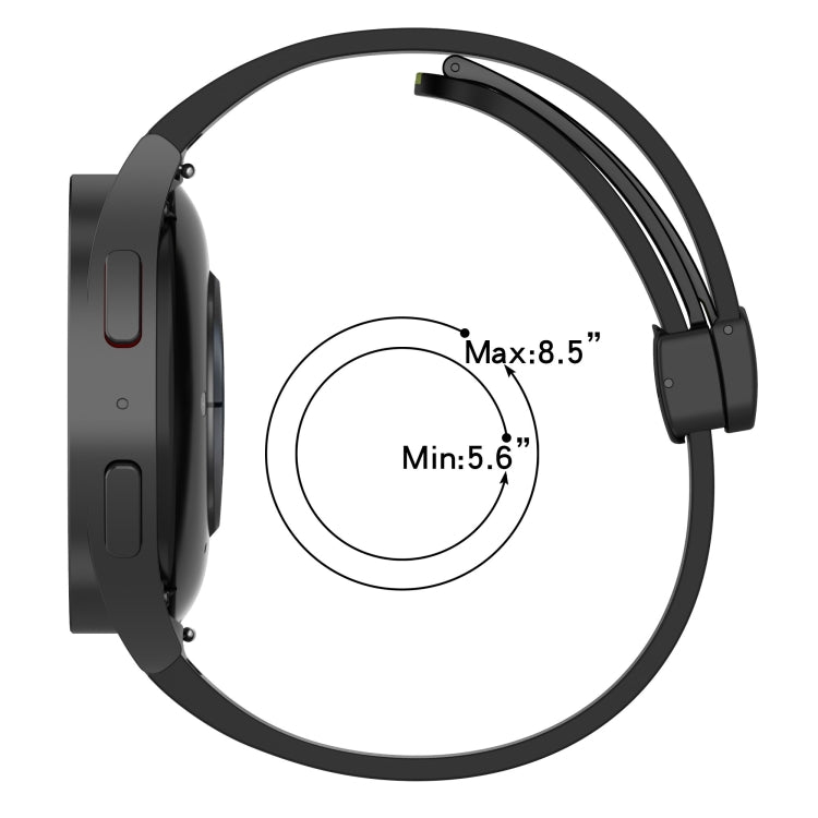Cinturino in silicone con chiusura magnetica per Galaxy Watch 4
