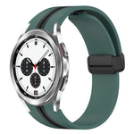 Cinturino in silicone con chiusura magnetica per Galaxy Watch 4