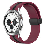 Cinturino in silicone con chiusura magnetica per Galaxy Watch 4