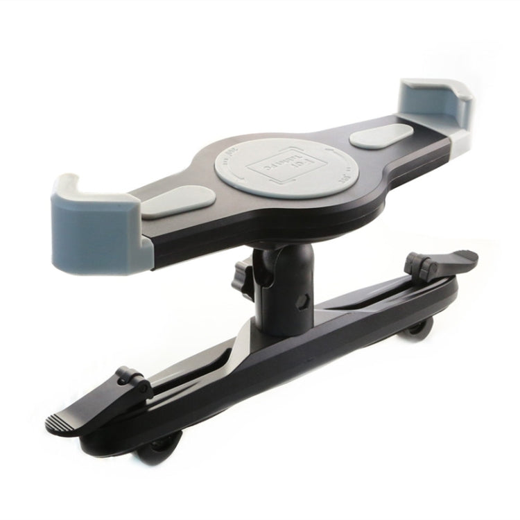 Supporto tablet e laptop per poggiatesta auto nero