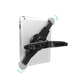 Supporto tablet e laptop per poggiatesta auto nero