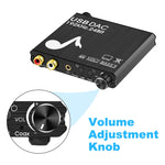 Convertitore audio digitale-analogico AY107 USB SPDIF
