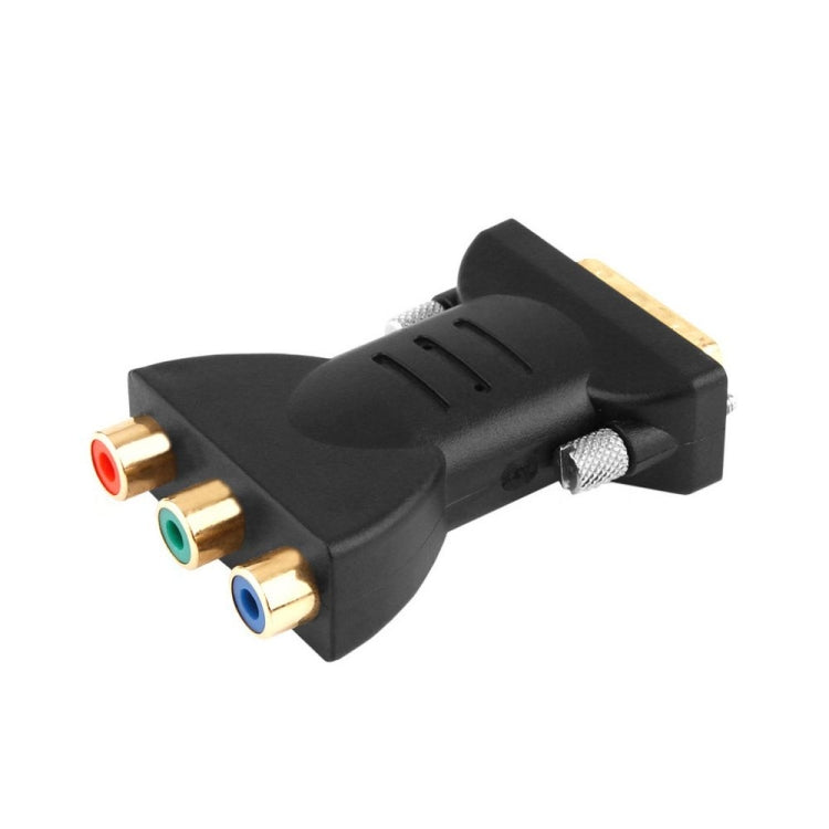 Convertitore DVI-I 24+5 maschio a 3 RCA placcato oro