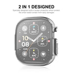 Custodia TPU trasparente per Apple Watch Ultra 49mm con pellicola