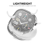 Custodia TPU trasparente per Apple Watch Ultra 49mm con pellicola