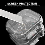 Custodia TPU trasparente per Apple Watch Ultra 49mm con pellicola