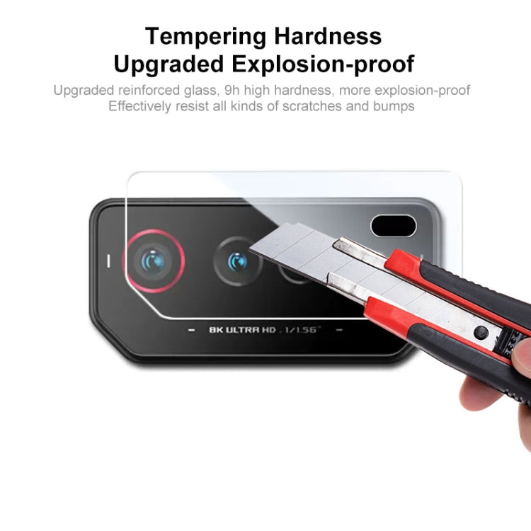 Per Asus Rog Phone 6 / 6D / 6 Pro ENKAY Hat-Prince 9H Obiettivo fotocamera posteriore Pellicola in vetro temperato, 1pc, 2pcs