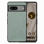 Per la custodia del telefono con cover posteriore in pelle con texture in fibra di carbonio Google Pixel 7, For Google Pixel 7