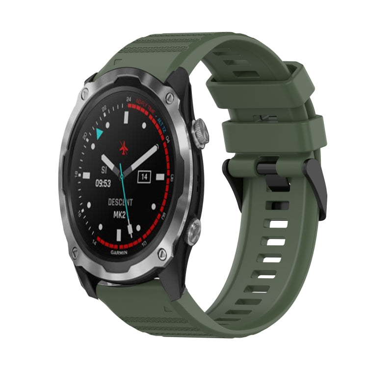 Cinturino in silicone 26 mm per Garmin Descent MK2i
