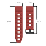 Cinturino in silicone 26 mm per Garmin Descent MK2i