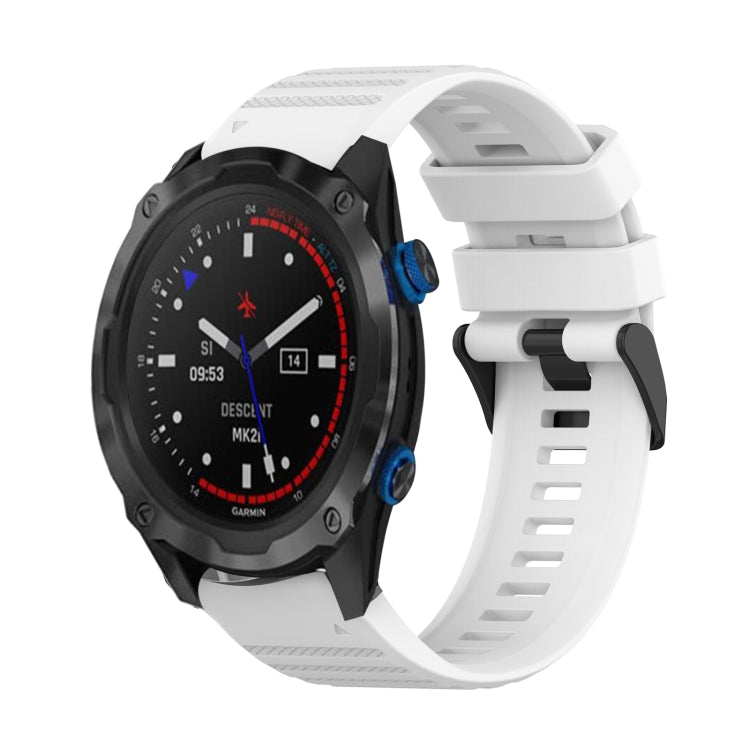 Cinturino in silicone 26 mm per Garmin Descent MK2i