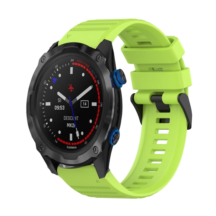 Cinturino in silicone 26 mm per Garmin Descent MK2i
