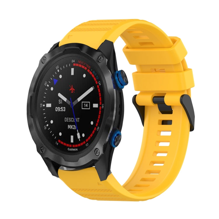 Cinturino in silicone 26 mm per Garmin Descent MK2i