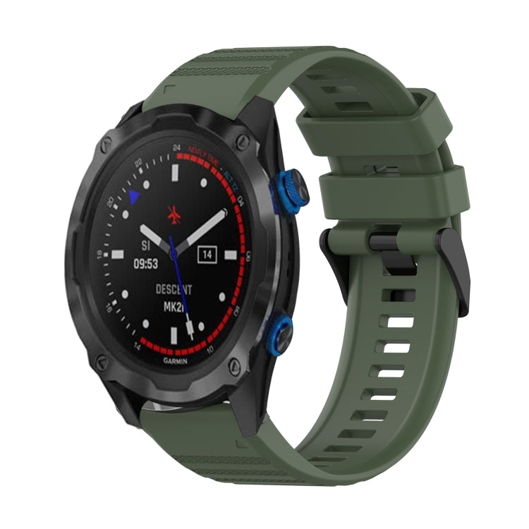 Cinturino in silicone 26 mm per Garmin Descent MK2i