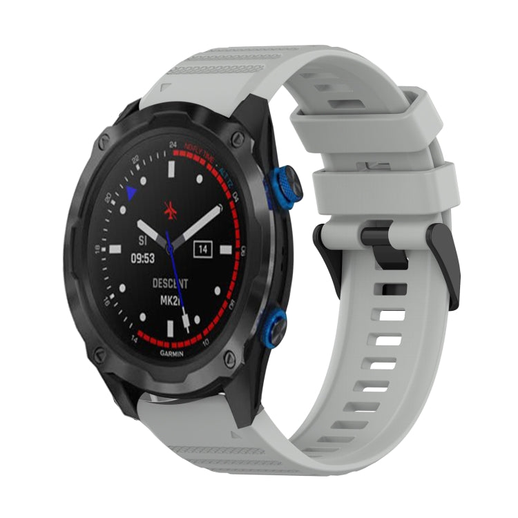 Cinturino in silicone 26 mm per Garmin Descent MK2i