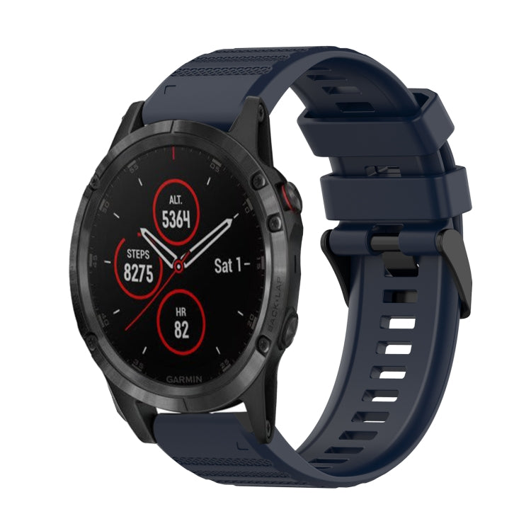 Cinturino in silicone 22 mm per Garmin Fenix 5