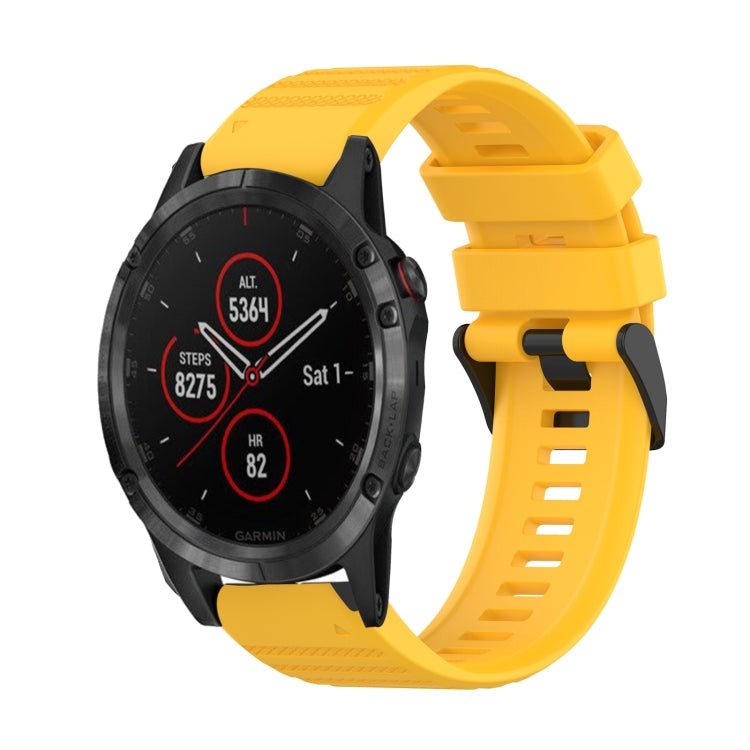 Cinturino in silicone 22 mm per Garmin Fenix 5