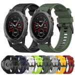 Cinturino in silicone 22 mm per Garmin Fenix 5