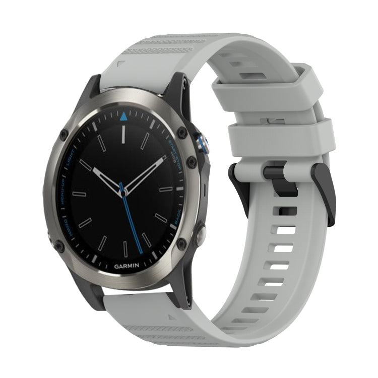 Cinturino in silicone 22 mm per Garmin Fenix 5