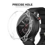 Custodia TPU trasparente per Amazfit GTR 4 con pellicola