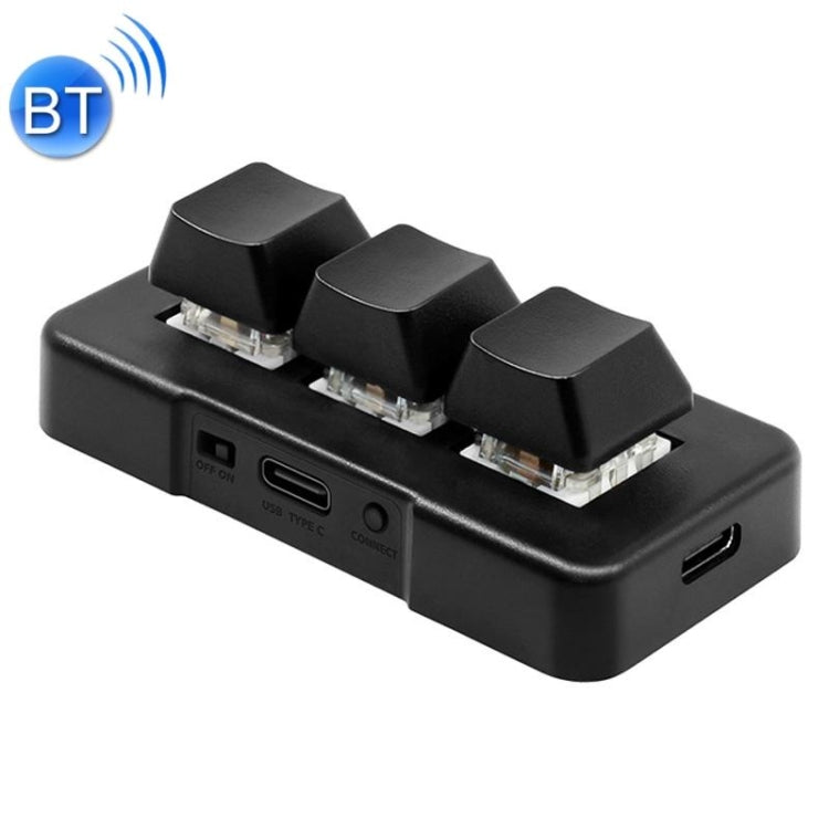 Tastiera Bluetooth 5.1 3 tasti programmabili multi-sistema