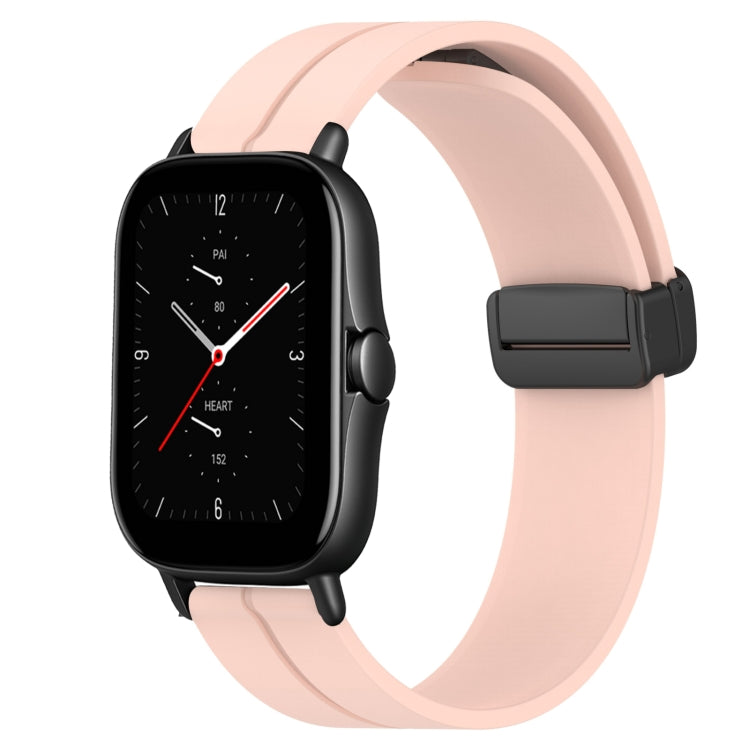 Cinturino in silicone 20mm con chiusura magnetica per Amazfit GTS