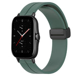 Cinturino in silicone 20mm con chiusura magnetica per Amazfit GTS