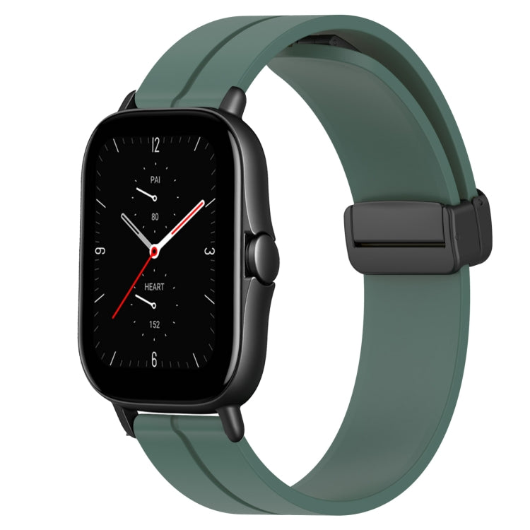 Cinturino in silicone 20mm con chiusura magnetica per Amazfit GTS