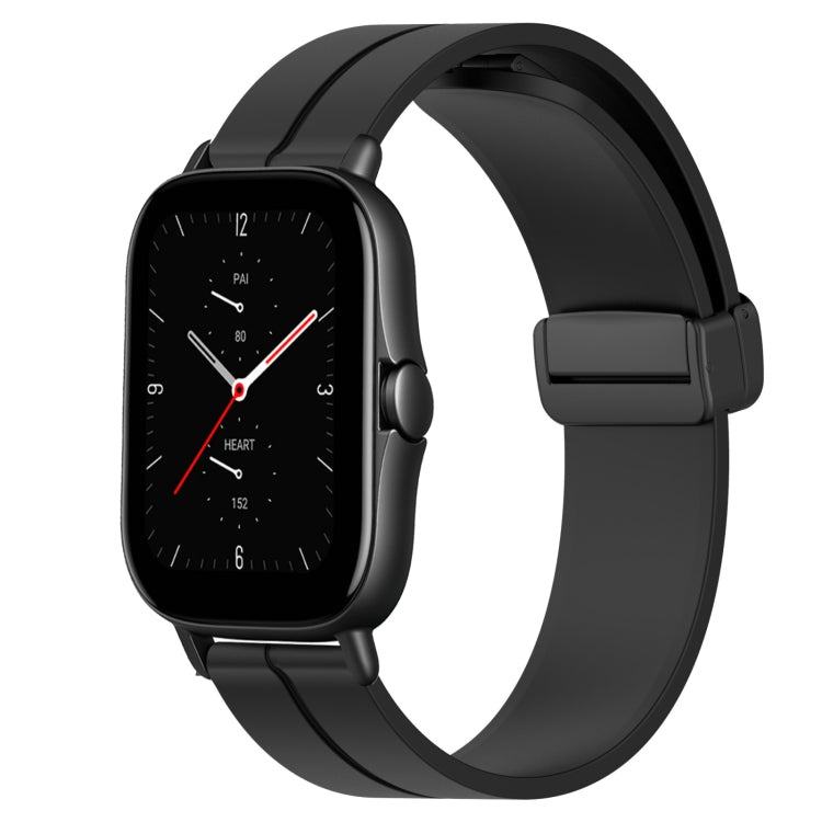 Cinturino in silicone 20mm con chiusura magnetica per Amazfit GTS