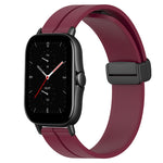 Cinturino in silicone 20mm con chiusura magnetica per Amazfit GTS