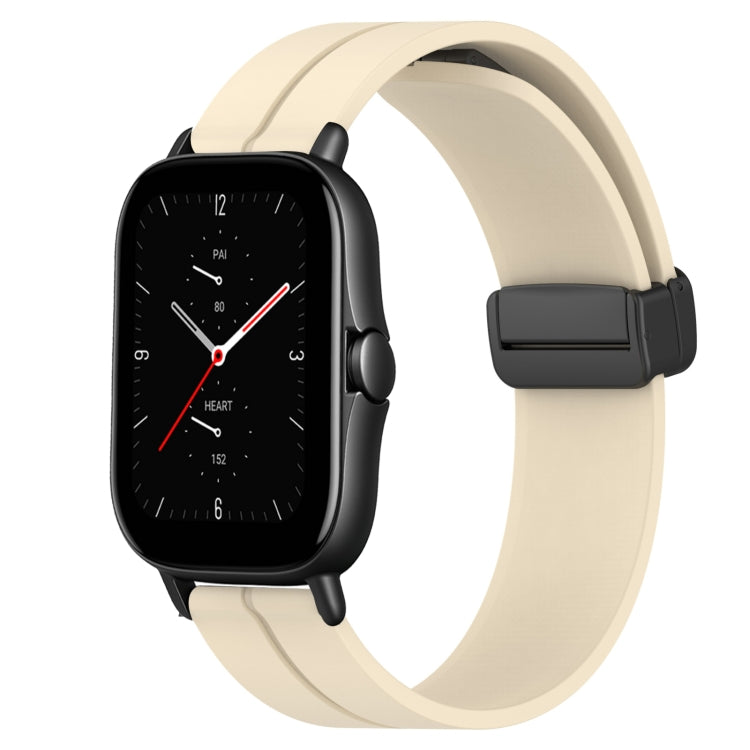 Cinturino in silicone 20mm con chiusura magnetica per Amazfit GTS